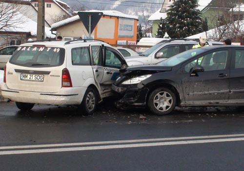 Accident - strada Vasile Lucaciu (c) eMM.ro